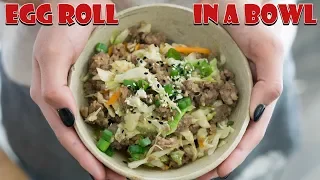 Keto Egg Roll In A Bowl | 1 Pot Dinner!