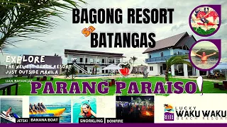 Bagong Resort sa Batangas, Parang Paraiso sa Ganda!? | Lucky Waku-Waku Beach Resort