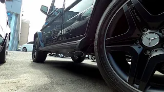 Mercedes Benz G63 AMG Startup and Revs [PURE SOUND]