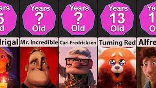 Comparison: Age Disney Cartoon Characters (Part 2)