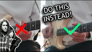 How NOT to play like John Frusciante | Quick Tips