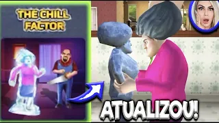 Atualizou! A PROFESSORA MALVADA tem uma ESCULTURA DE GELO Scary Teacher Final Alternativo