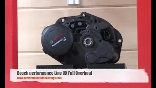 Bosch Performance Line CX, bad motor noise, every bearing changed!