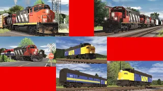 Hinton Train Collison 38 Years Later - Trainz 22