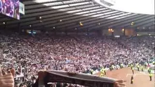 Hibernian 1-5 Heart of Midlothian - 2012 Scottish Cup Final Celebrations