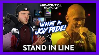 Midnight Oil Reaction Stand In Line LIVE! (WOW...THIS IS A SHOW!) | Dereck Reacts