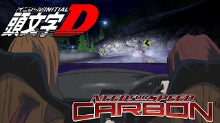 Initial D Carbon Stage | Darius vs Impact Blue |