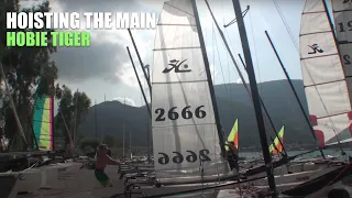 How to hoist the Tiger Mainsail