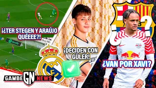 ¡OSOTE TER STEGEN y ARAÚJO! Así LOS SALVÓ LEWA|OFICIAL:Madrid DECIDE con GÜLER|¡BARÇA x XAVI Simons!