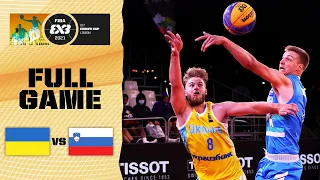 Ukraine v Slovenia | Men's - Final Full Game | FIBA 3x3 U17 Europe Cup 2021