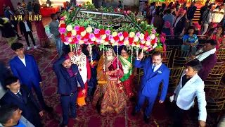 Cinematic Drone shoot weeding suman weds juhi 13/02/2024 shoot by Rvm Films kawakol 7033448586