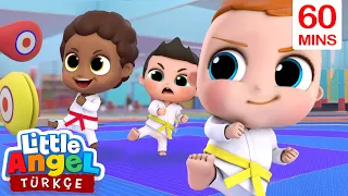 Can Karate Öğreniyor, Bebek Kreş Şarkısı Ve Dahası | Eğlenceli Çocuk Şarkıları | Little Angel Türkçe