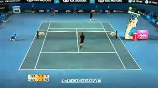 Djokovic Vs Federer  - Australian Open SF 2008 Highlights