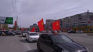 Автопробег 9 мая в Сургуте