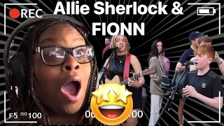 ALLIE SHERLOCK AND FIONN - PERFECT (ED SHEERAN) REACTION