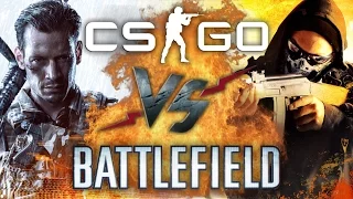 Рэп Баттл - Counter-Strike: Global Offensive vs. Battlefield