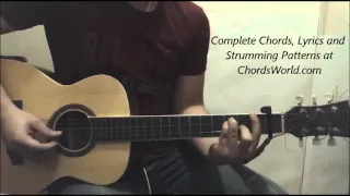 Justin Bieber We Are Chords (Guitar Lesson)