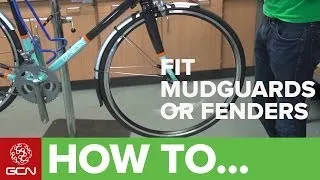 How To Fit Road Bike Mudguards Or Fenders - Fit SKS Race Blades