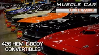 426 Hemi Cuda Challenger Convertible Display MCACN - Muscle Car Of The Week Video Episode #132 V8TV