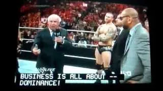 Monday Night RAW!! Randy Orton vs The Shields Roman Reigns 4/28/2014