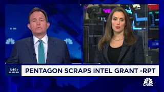 Pentagon reportedly scraps Intel grant