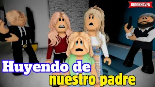 HUYENDO DE NUESTRO PADRE - Parte 1 | Mini Pelicula | Brookhaven rp🏡historia de roblox