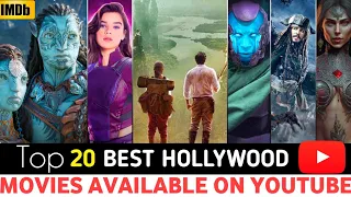 Top : 20 Best Adventure Hollywood Movies Available On YouTube in Hindi| adventure movies in hindi