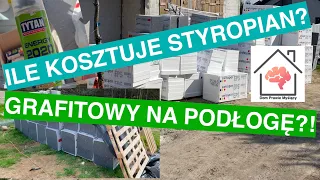 Grafitowy styropian na podłogę parteru? Koszt styropianu podłogowego! Swisspor Lambda