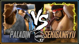 THE BATTLE FOR RYU MASTERY PALADIN VS SEKIGANRYU THERE CAN ONLY BE ONE MASTER! - STREET FIGHTER 6