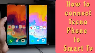 How to connect tecno phone to tv | Tecno cast to tv | Tecno mobile me screen mirroring kaise kare