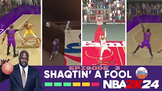 Hilarious Hook Shot, Putback Miss, Bugs, and Comical Animations! 🤣 NBA 2K24 Shaqtin' A Fool