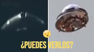 ¿PUEDES VERLO? 😲 6 Avistamientos OVNI muy Claros