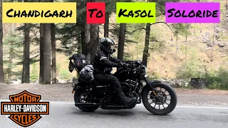 Chandigarh to Kasol Solo Ride On Harley Iron 883 Bike | Motovlog