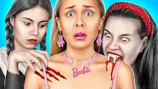 Vampire VS Mercredi VS Barbie / Relooking Beauté D'Un Vampire