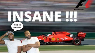 OMG THIS TO DAMN 💨 ! NBA fans react to The Insane Speed of F1 Cars