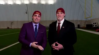 One on One interview with new Washington Commanders head coach Dan Quinn