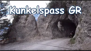 Enger als das berühmte Stilfser Joch Pass (Passo dello Stelvio).Kunkelspass zum teil Schotterstrasse