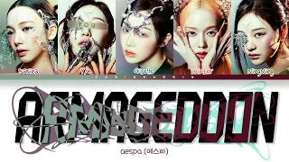 [aespa 에스파] Armageddon : 5 members (You as member) Color Coded Lyrics