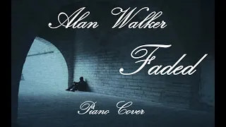 Alan Walker - Faded (Piano Cover) Karaoke