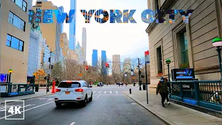 New York City 4K - Billionaire￼’s Row Drive - USA