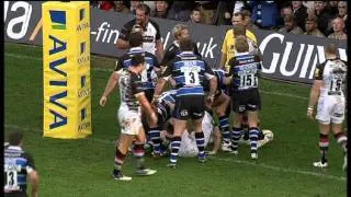 Bath Rugby 13-26 Harlequins - Aviva Premiership Rugby Highlights Round 7 | 05-11-11