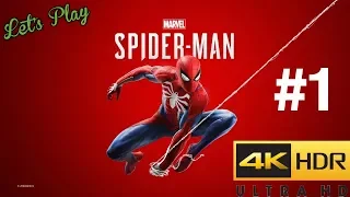 (4K HDR) Spiderman (Spectacular Difficulty) - PS4 PRO First 30 mins