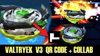 LEGEND BEYBLADES QR CODES PART -2, SALVAGE VALTRYEK V7