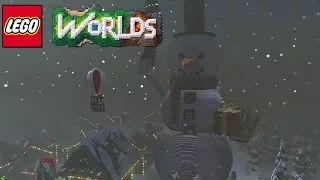 Lego Worlds | Giant Snowman House | Christmas Update