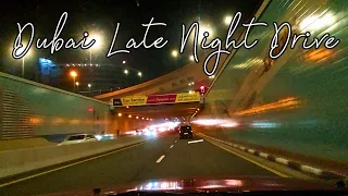 DUBAI AIRPORT TERMINAL 1 PARKING TO AL QUSAIS LATE NIGHT DRIVE