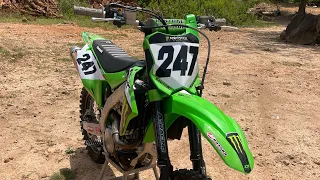 2023 Kx450sr POV trail ride