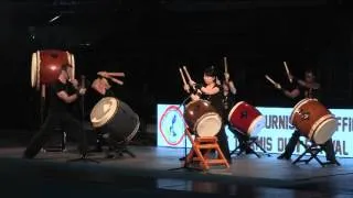 Le Taiko (2eme partie) au Festival des Arts Martiaux Nord-Europe 2015