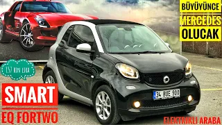 157 BİN LİRAYA ELEKTRİKLİ ARABA| ŞİRİN SMART EQ FORTWO| 150 KM MENZİLİ VAR| İNCELEME| REVİEW|ENG SUB