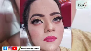 Amazing  makeup | kiran shakir | Ideal beauty salon |