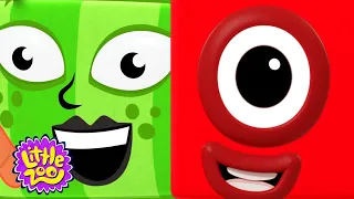 Numberblocks and Alphablocks Compilation | Count to 100 | Learn CVC words | 60 mins + | @LittleZooTV